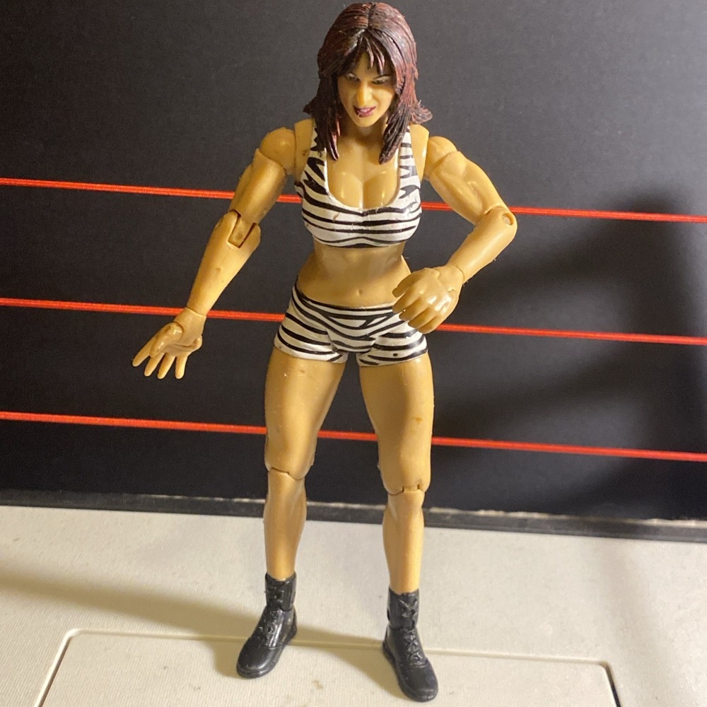 WWE Jakks Adrenaline Series 8 Victoria Ruthless Aggression Action Figure